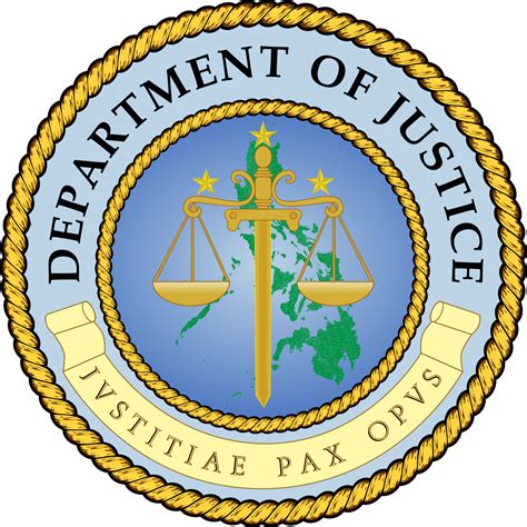 File : Department of Justice (DOJ).svg .